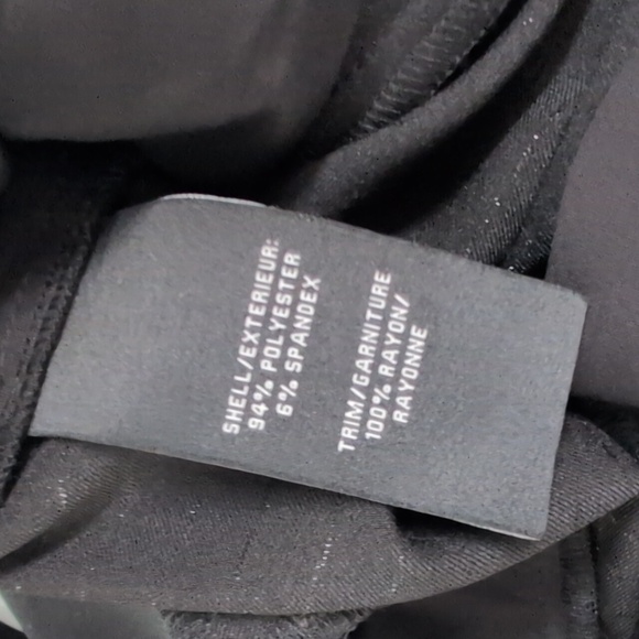 Seven For All Mankind High Waist Metallic Stripe Wide-Leg Trousers Career M - Picture 10 of 12